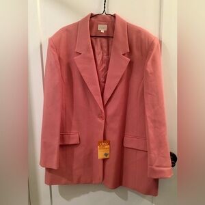Cleo Women's Pink Blazer Jacket New